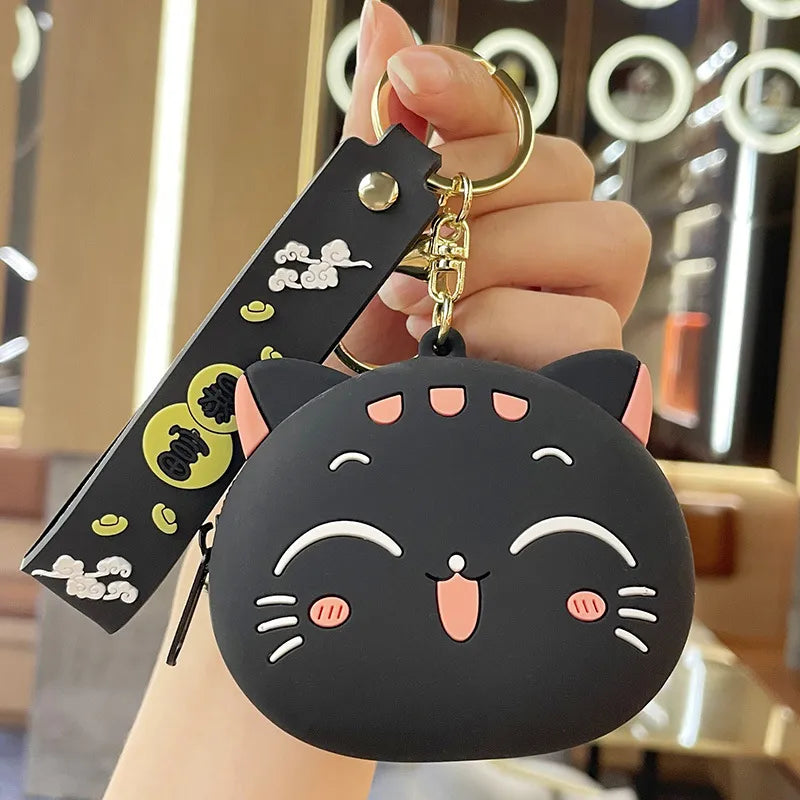 Monedero de gato adorable