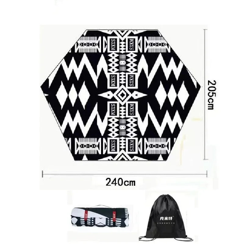 Camping Mat Outdoor Portable Ultra-light Waterproof Picnic Blanket Nature Hike Car Travel Tent Mat Beach Equipment Supplies