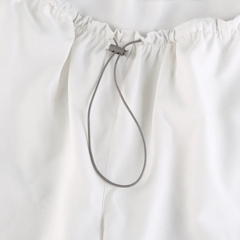 Y2K High Waist Baggy Wide Leg Sweatpants Women