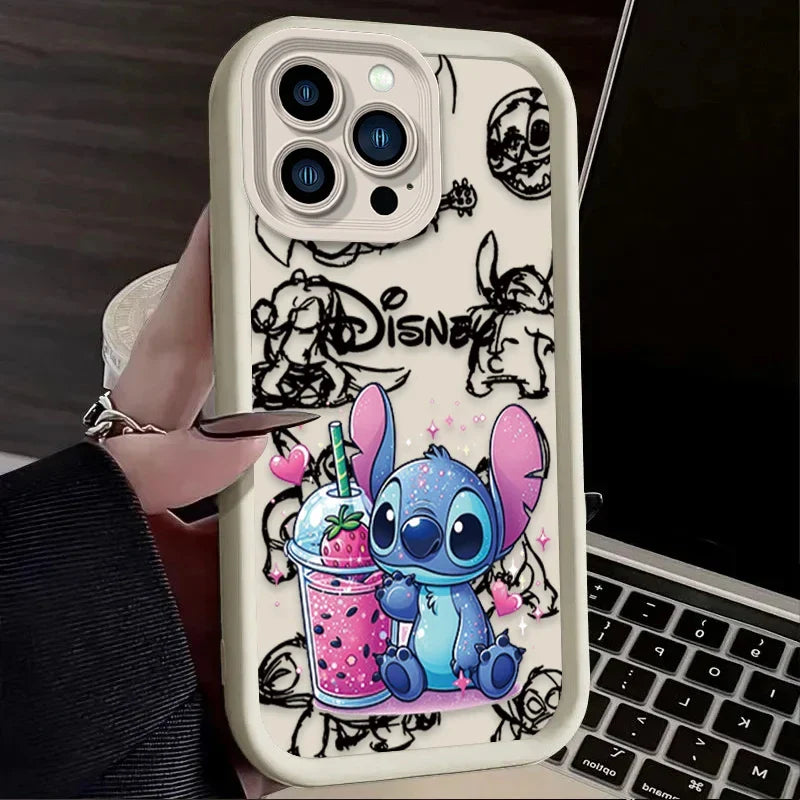 Disney Stitch Strawberry Cute Phone Case