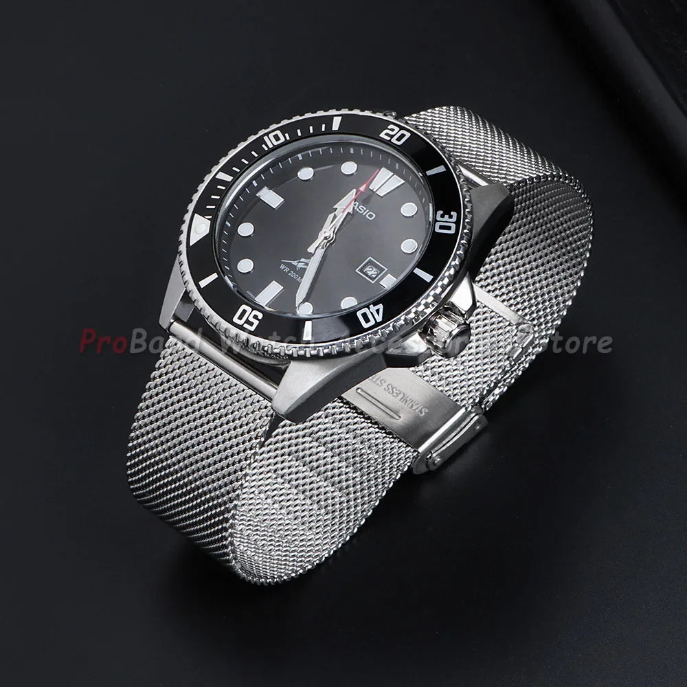 Motorola Moto Watch Milanese Mesh Band with Sliding Clasp