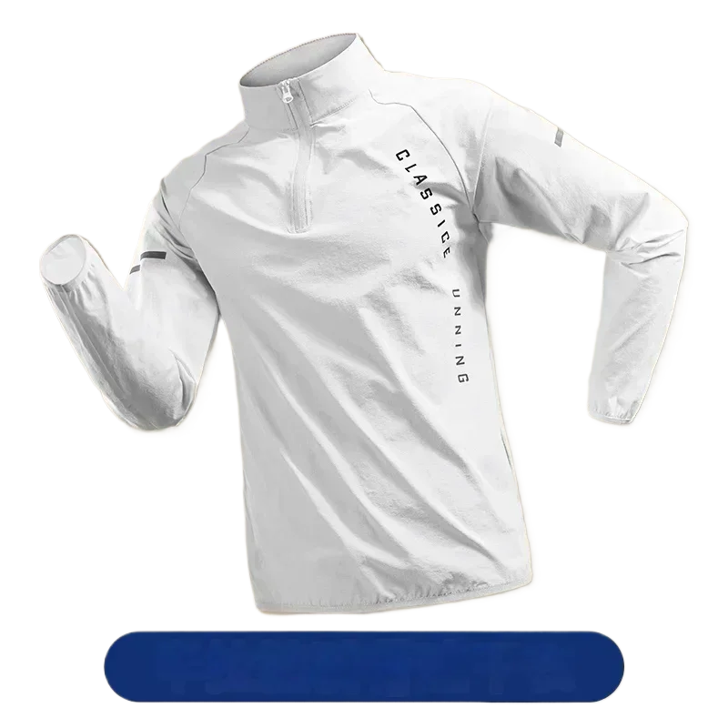 Men Running Jackets Gym Zipper Hooded Sport Jacke Jogging Training Fitness Sweatshirt Casual Running Sportswear