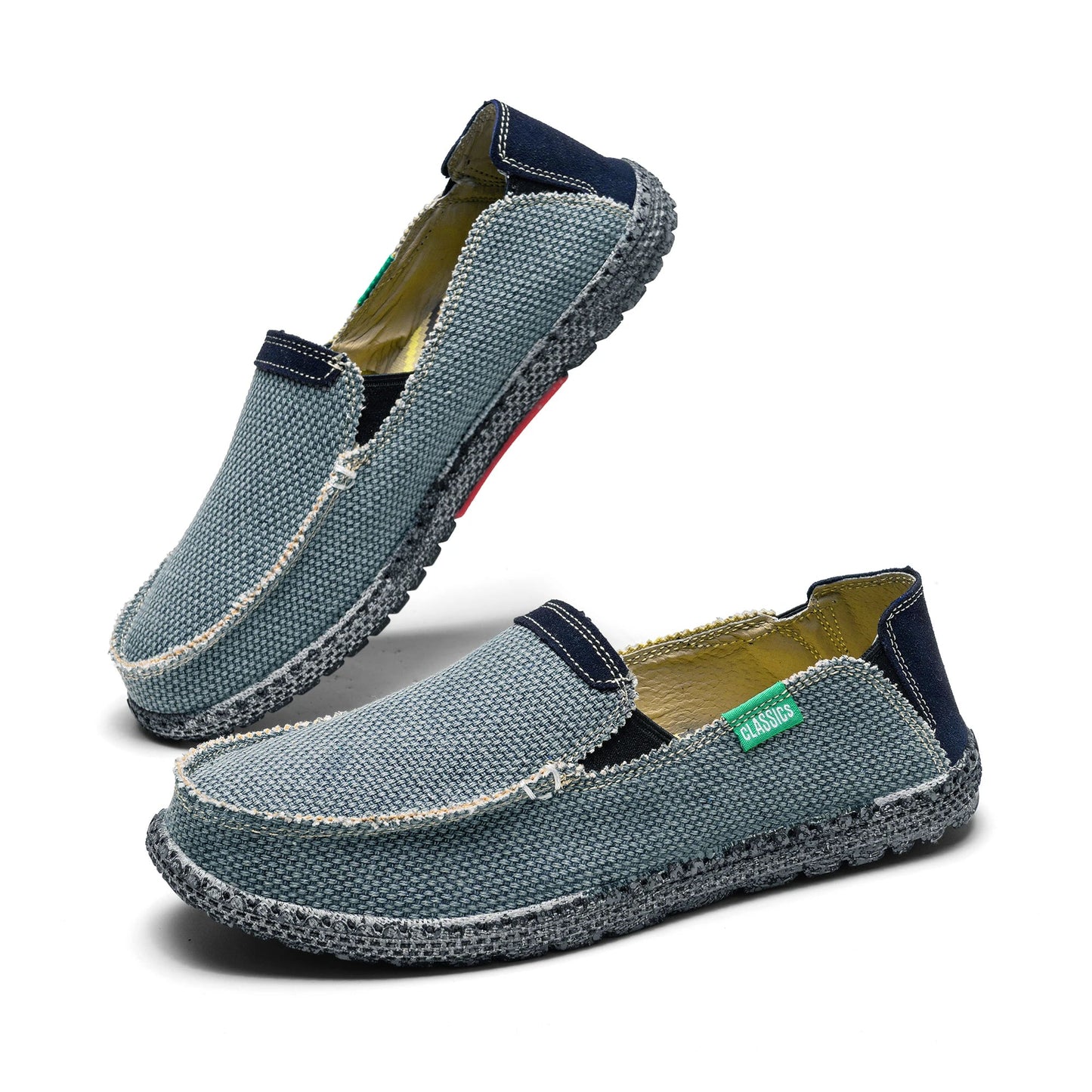 Men’s Loafers Slip-Resistant Casual Footwear Designed for Urban Lifestyle  Lace-Free Design for Comfortable Barefoot Wear