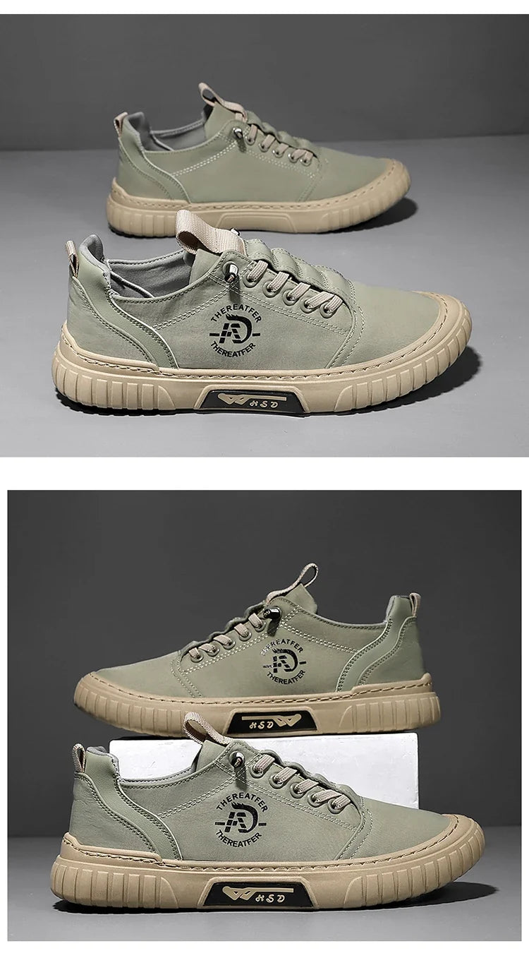 Brand protection 2026 new men's lightweight non-slip breathable wear-resistant running sports fashion versatile casual shoes