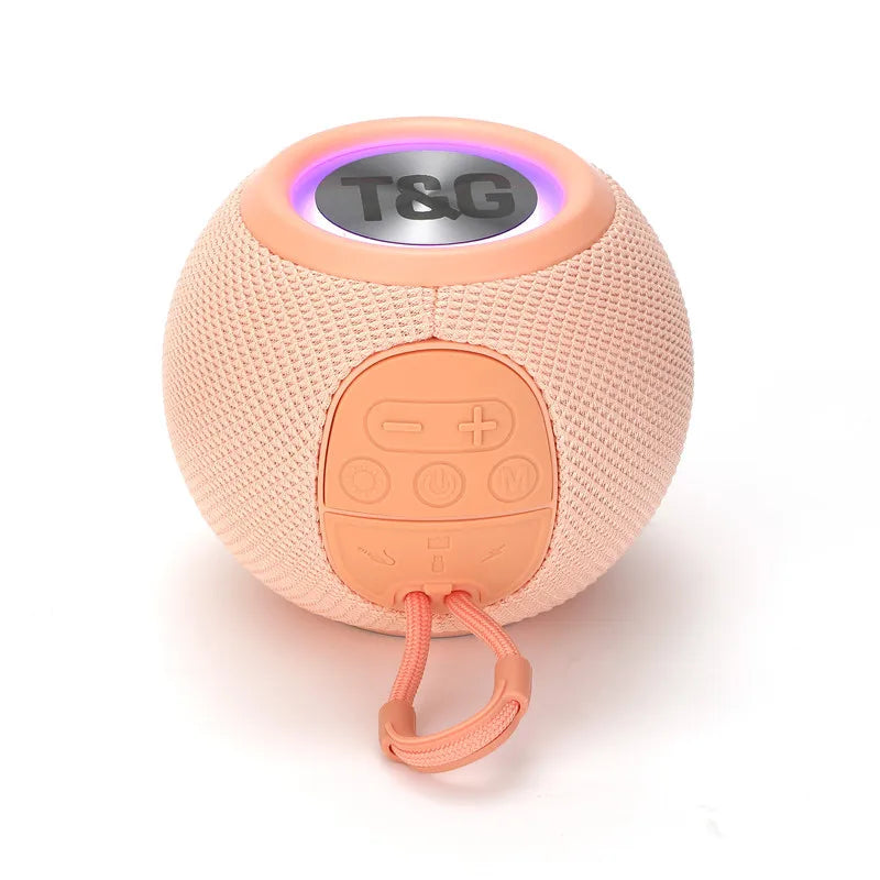 Office Bluetooth speaker Wireless fabric Card subwoofer Portable mini Bluetooth speaker Holiday gift Outdoor music player