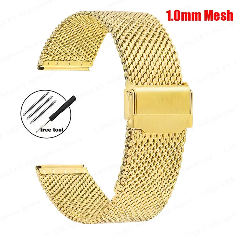Suunto Milanese Mesh Band - Chic Metallic Design