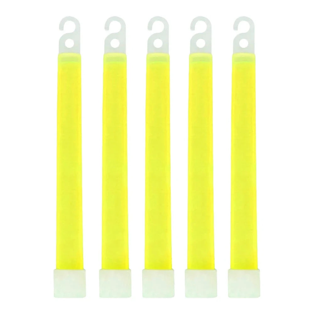 1/5/10PCS Fluorescence Glow Stick Military Glow Light Sticks with Hook Outdoor Emergency Glow In The Dark Party Light Sticks