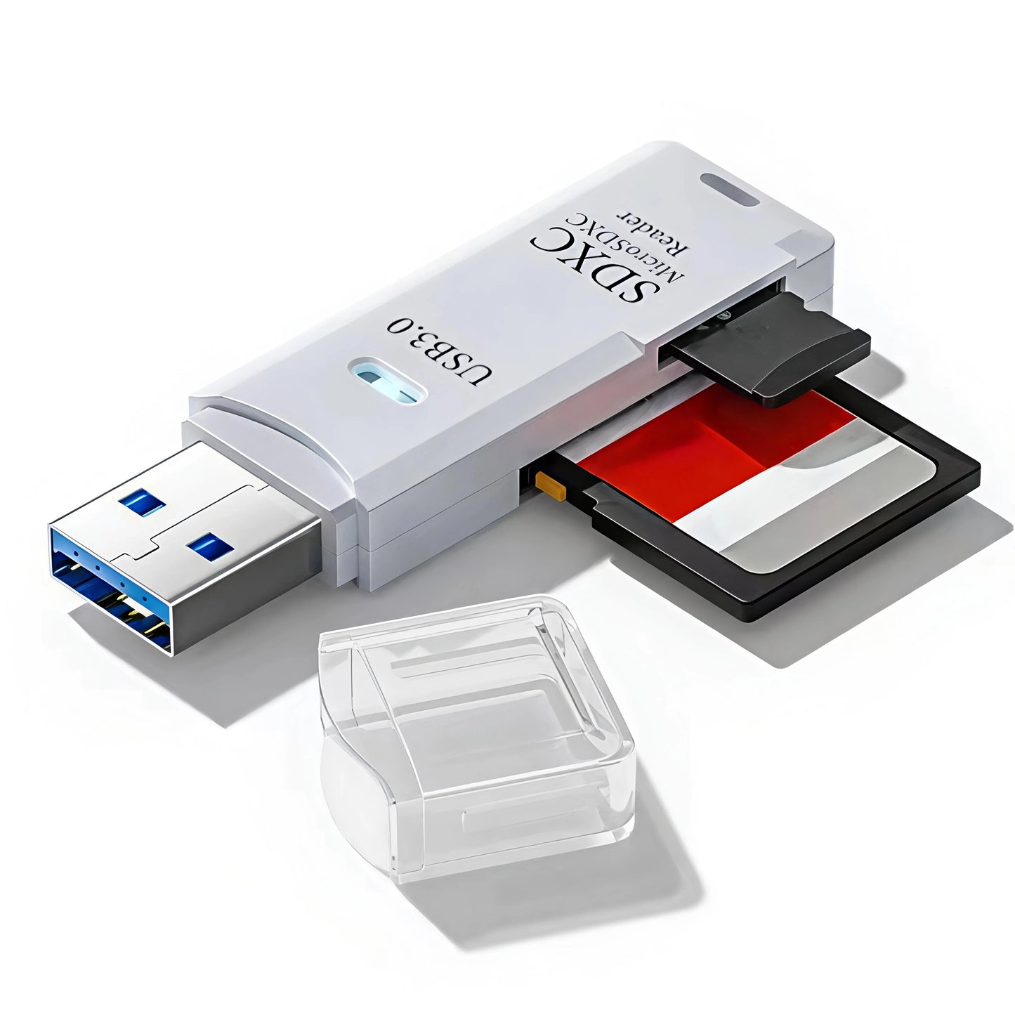 2 in 1 USB 3.0 Card Reader Micro TF sd card Reader usb adapter High Speed Cardreader TF Memory card For PC Laptop Accessories