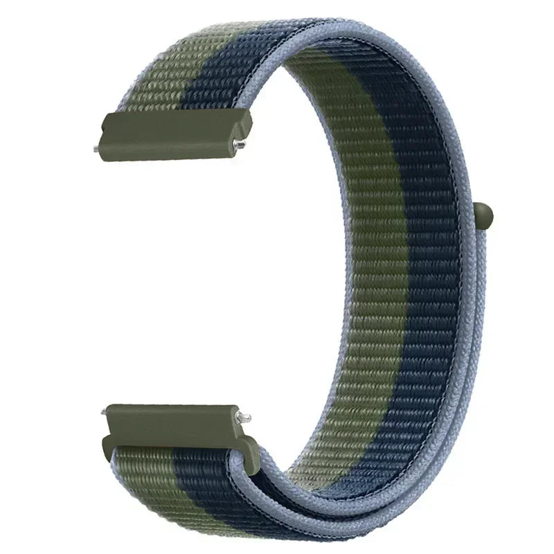 OnePlus Watch Nylon Sport Loop Band, Adjustable Velcro, 50 Colors