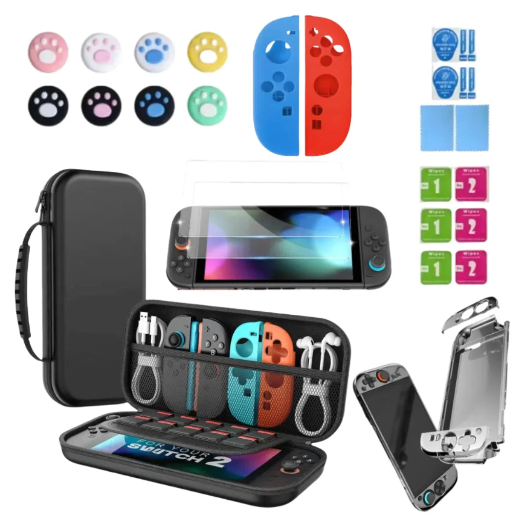 Suitable for Switch 2 storage travel storage bag, game console large capacity storage bag