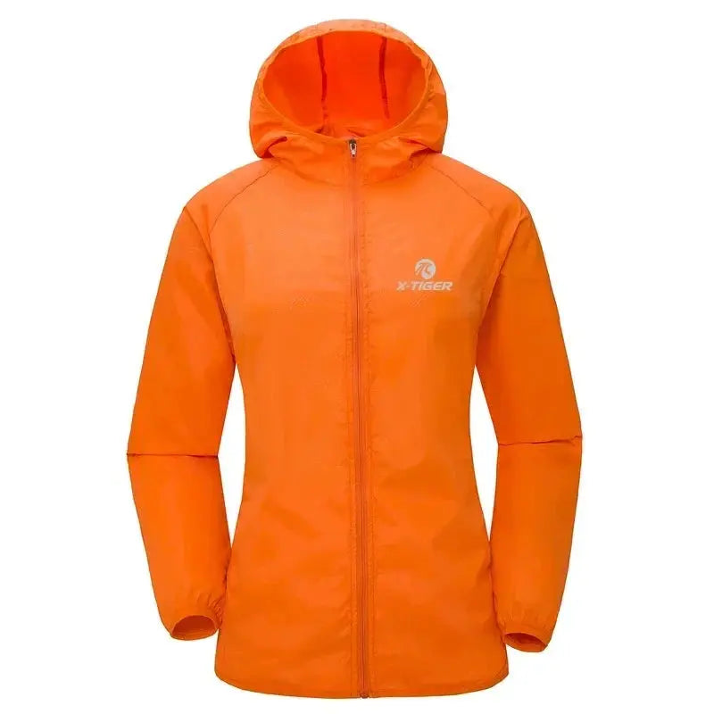 Windproof Jacket with Reflective Stripes