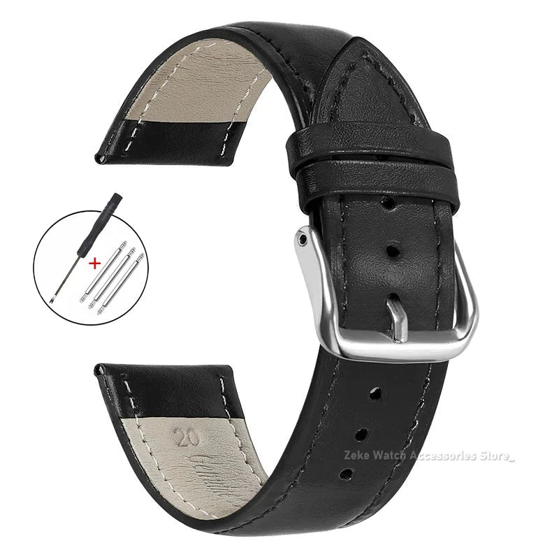 COROS PACE & APEX Slim Calfskin Band, Spring Bars & Tool