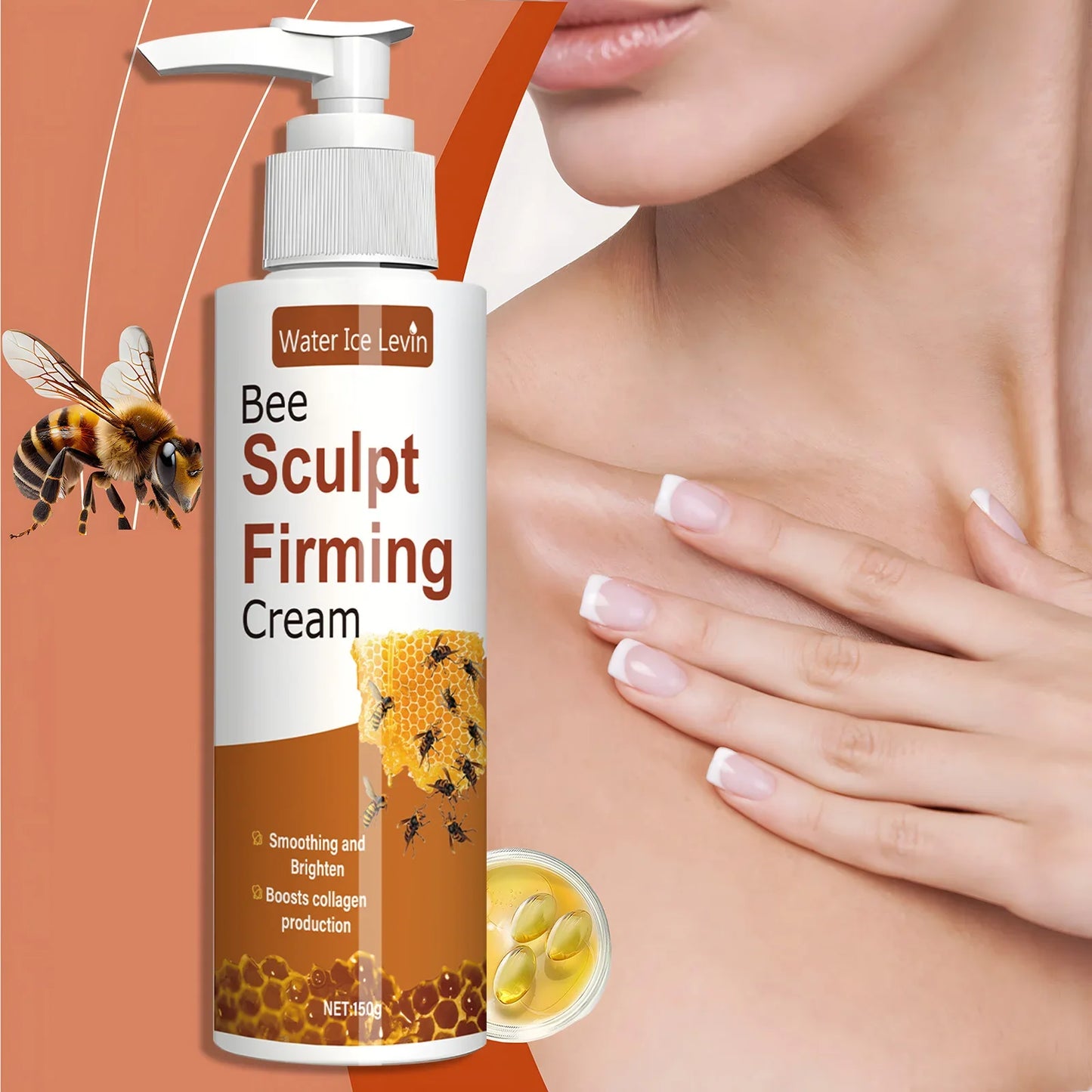 Bee Sculpt Firming Cream - Skin Tightening Cream - Reduces Fine Lines - Lifts and Moisturizes Skin with Natural Collagen