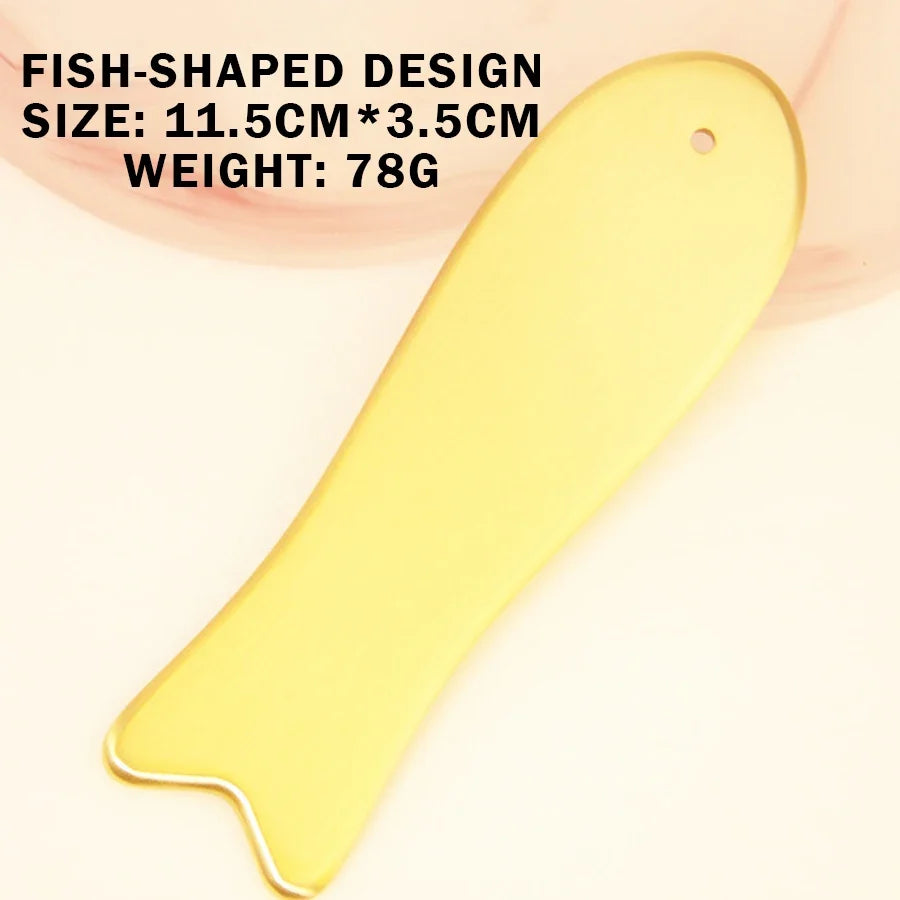 Pure Copper Scraping Board, Made of Solid Brass, Conducts Heat Quickly, Antibacterial, and Odorless