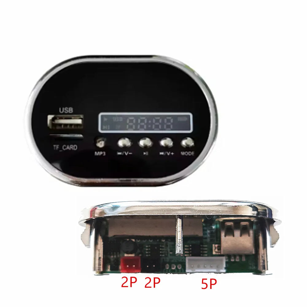 Children's electric car Bluetooth music player with USB interface MP3 music version chip, 12V music player speaker accessories