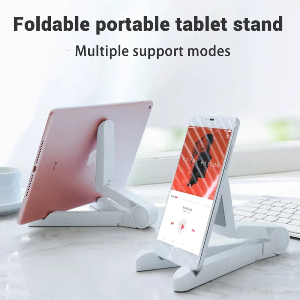 Multi Functional Foldable Tablet Stand Universal Adjustable Phone Holder Portable Tablet Bracket For iPhone Huawei Xiaomi Tablet