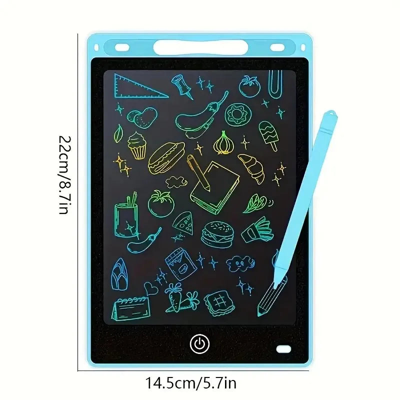 LCD writing tablet computer, suitable for children, electronic toy tablet, single-click erasure