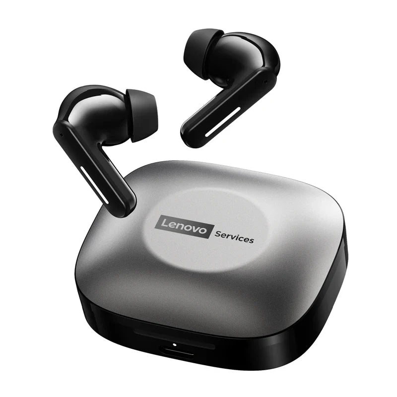 New Lenovo LE209 Wireless Bluetooth Earphone Business Music Bluetooth Headphone HD Call with Mic 30H Battery Life Gaming Headset
