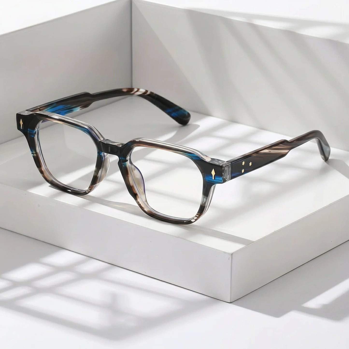 Retro Square Reading Glasses, Available In Multiple Degrees For Both Men's And Women's Business Reading, Simple Daily Casual