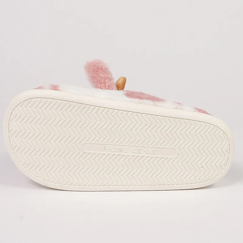 Cute Cow Slippers