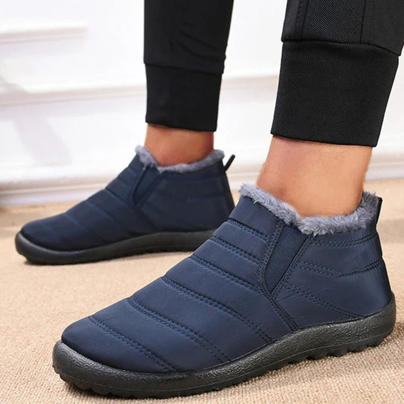 Shoes Waterproof Winter Men Sneakers Fashion Men's Casual Shoes Breathable Soft Classic Sneakers Man Slip On Ankle Shoes Male