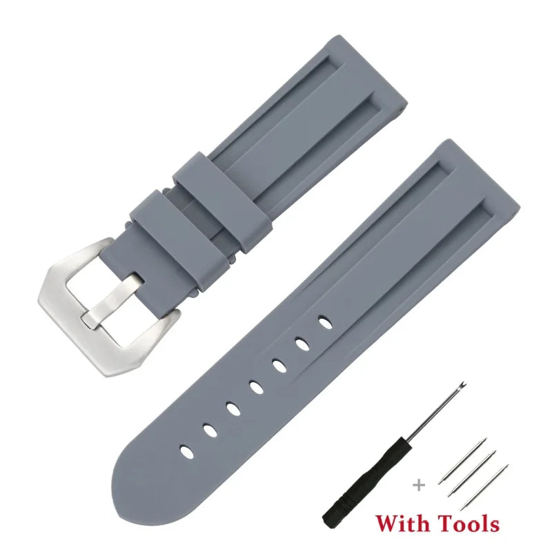 COROS PACE & APEX Silicone Buckle Band, Camo & Solid Colors