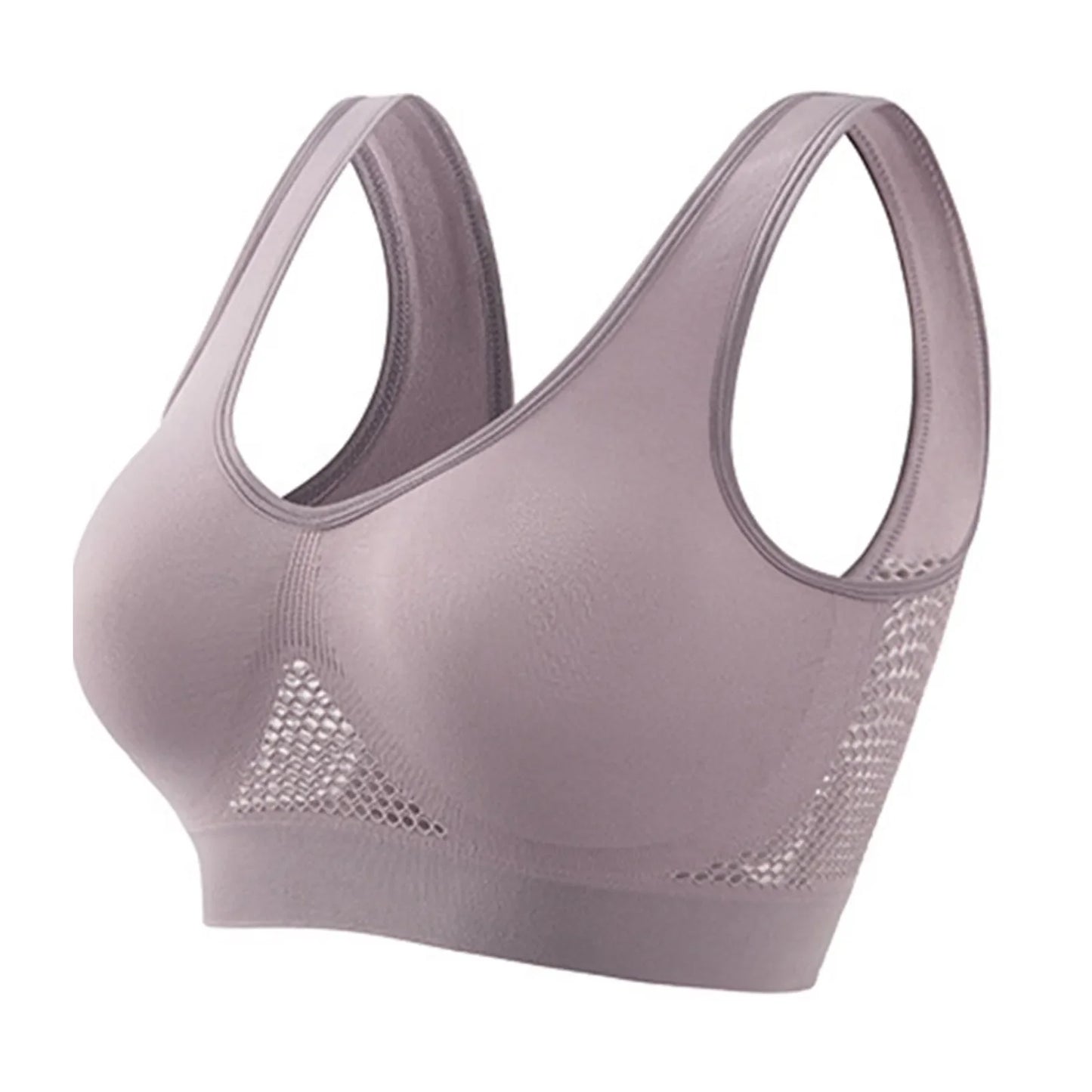 Women Anti-sagging Yoga Sports Bra High-Impact Fitness Tank Top
