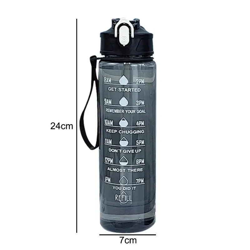 Colorful  Portable Sports Bottles for On the-Go Hydration