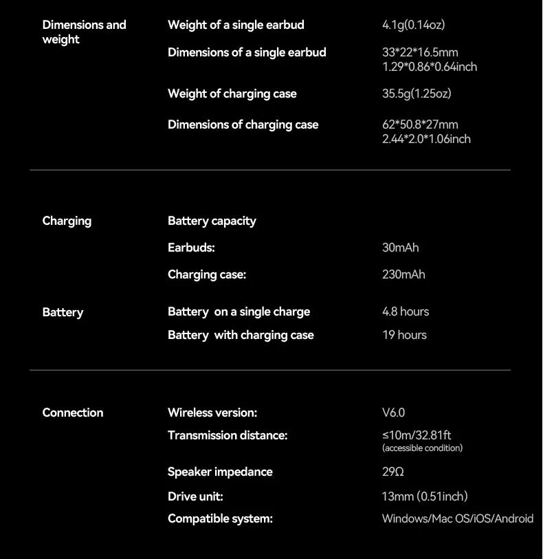 Acer Ohr829 Wireless Headphones Bluetooth 6.0 Low-Latency Gaming Headphones Enc Call Noise Reduction Surround Stereo Sound Comfortable to Wear Long Battery Life Compatible with Mobile Phones and Tablets
