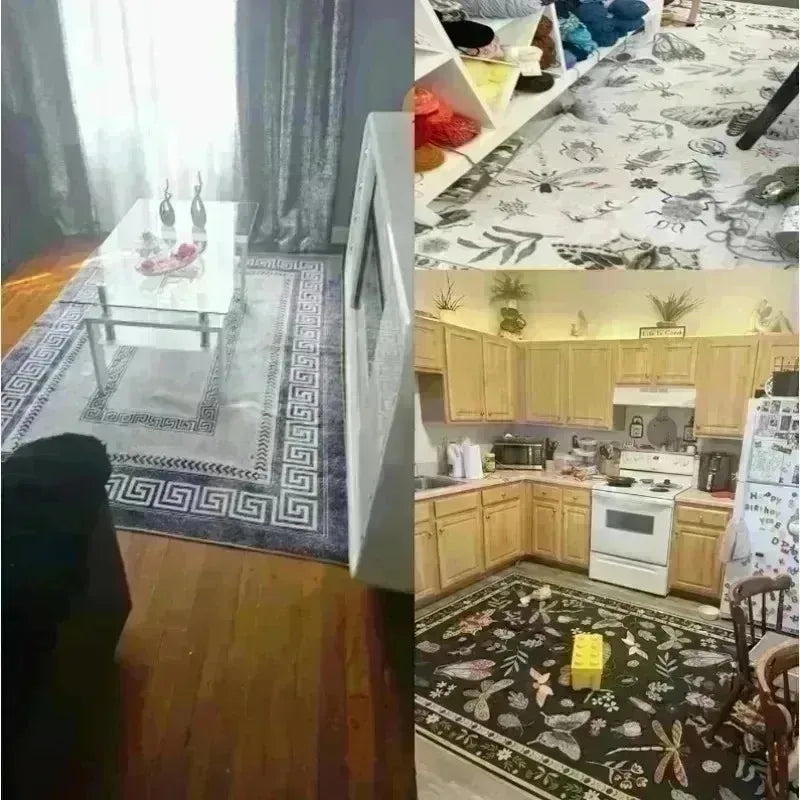 Large Geometric Carpets for Living Room Decoration Sofa Large Area Home Rugs for Bedroom Soft Non-slip Mat for Children