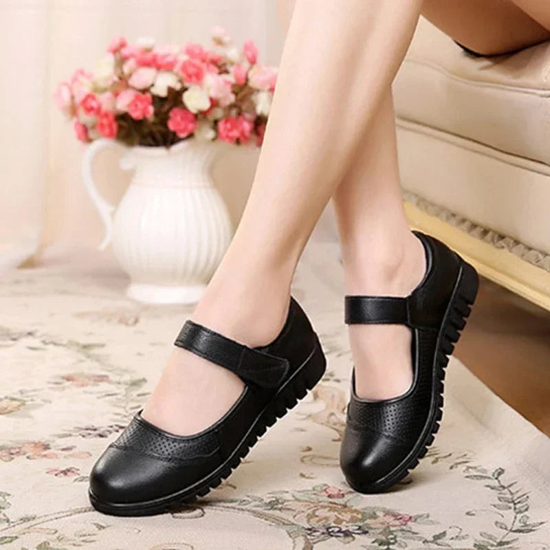 Flats Moccasins Slip on Loafers PU leather Ballet Shoes Casual Ladies Shoes Footwear Soft Women Shoes Zapatillas De Mujer