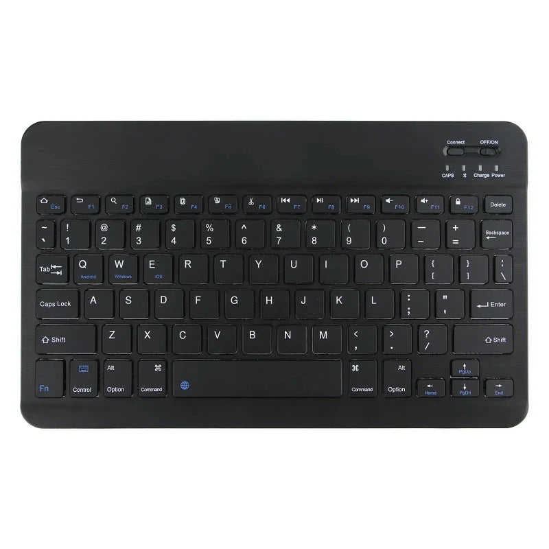 2026 New 10 inch For iPad Pro 11 Bluetooth Wireless Keyboard and Mouse English Hebrew For Android IOS Windows Phone Tablet