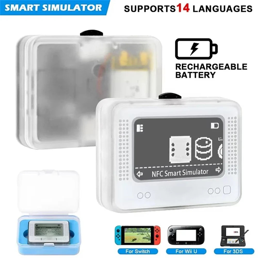 FANGTUOSI New NFC Game Simulator Infinite Card Swipe Smart For Amiibo Emulator Universal For Switch 3DS Wii U Accessories