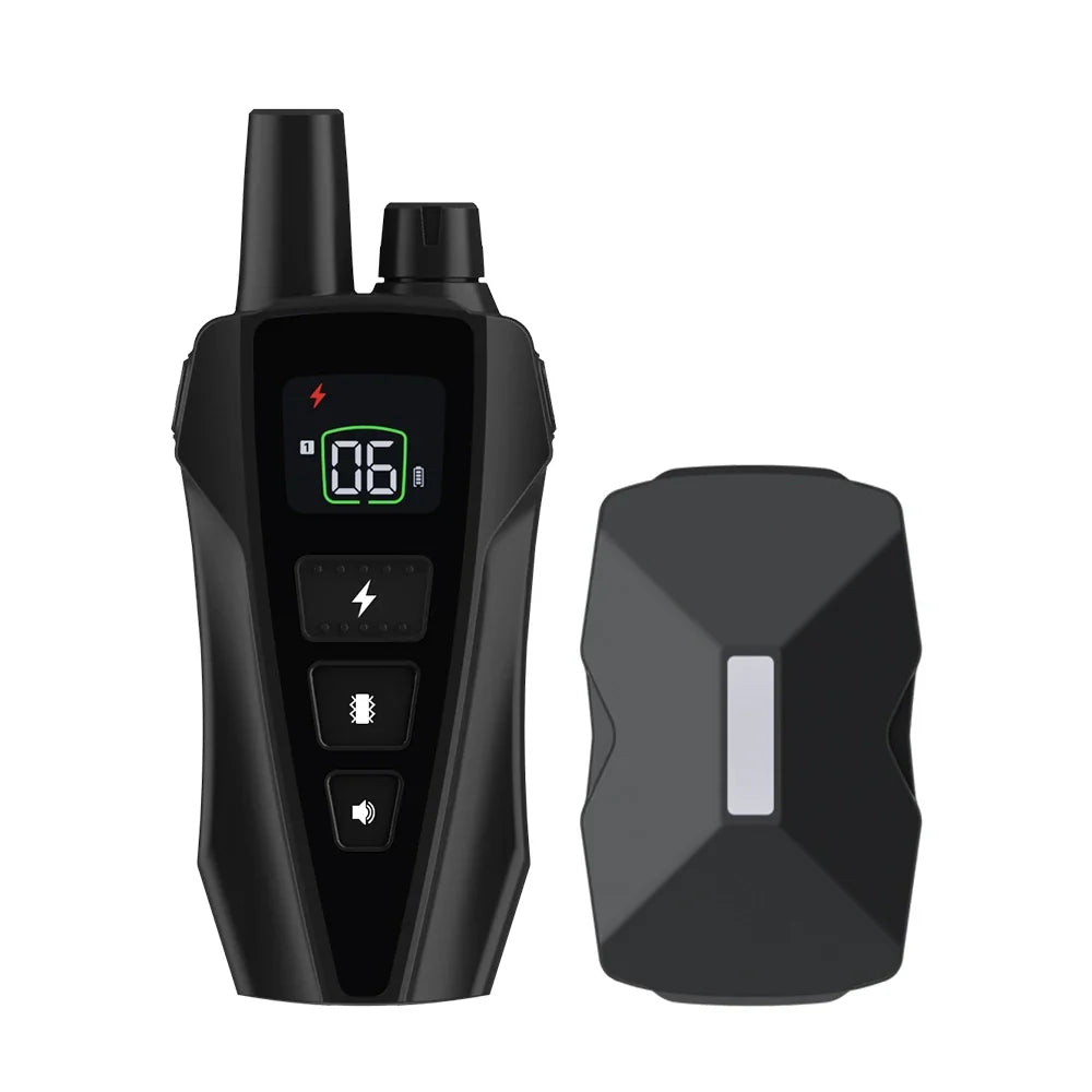 Dog Training Collar Anti Bark Dog Collar Waterproof Rechargeable Pet Remote Control Collar For Electric Shock Vibration Sound