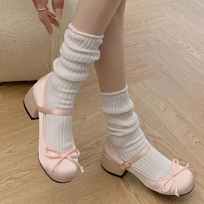 Zapatos tipo merceditas de bailarina