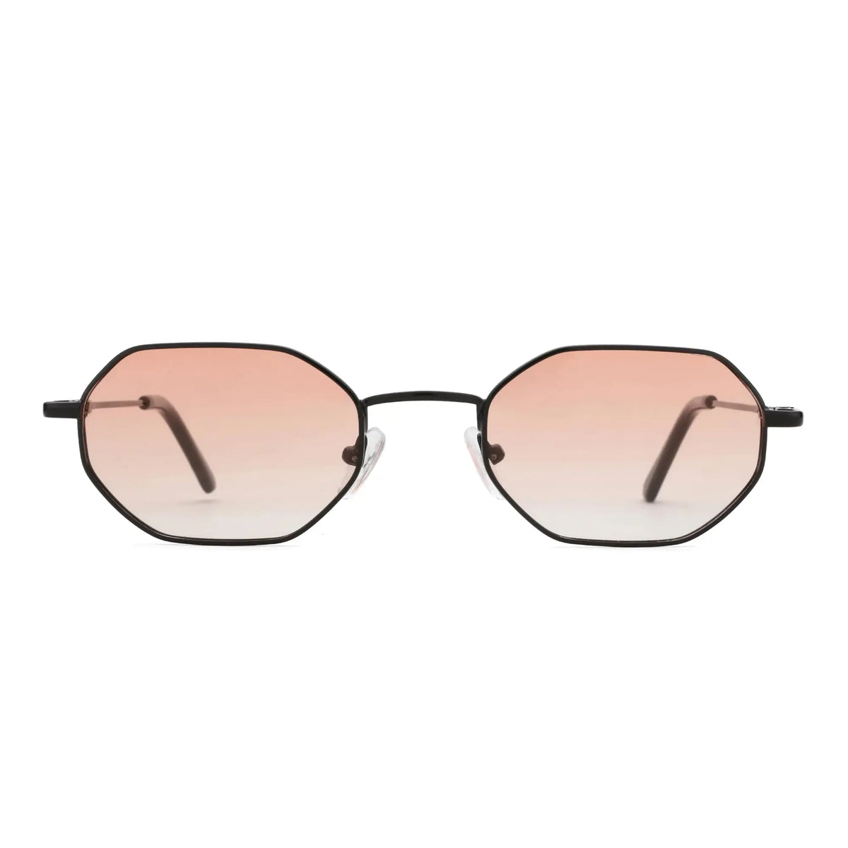 ZENOTTIC Retro Small Polygon Polarized Sunglasses Women Metal UV400 Sun Glasses Men Anti-Glare UV400 Goggles Driving Eyewear