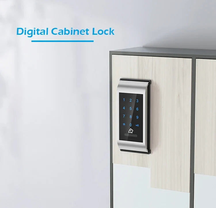 Intelligent Keypad RFID Electronic Cabinet Locker Sauna Lock for Home Gym School Spa Cabinet Door