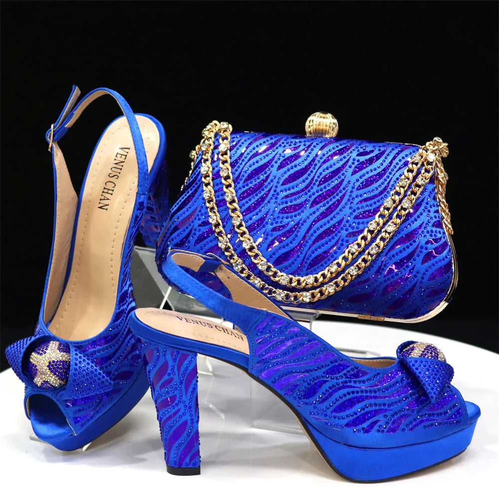 Nuevo juego de zapatos y bolsos a juego HJK1-58