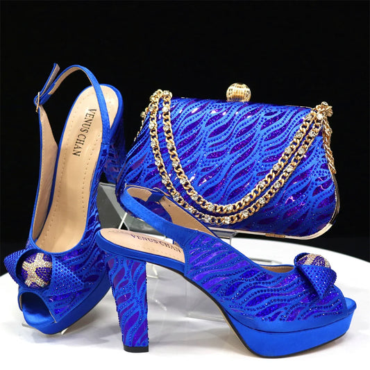 Nuevo juego de zapatos y bolsos a juego HJK1-58