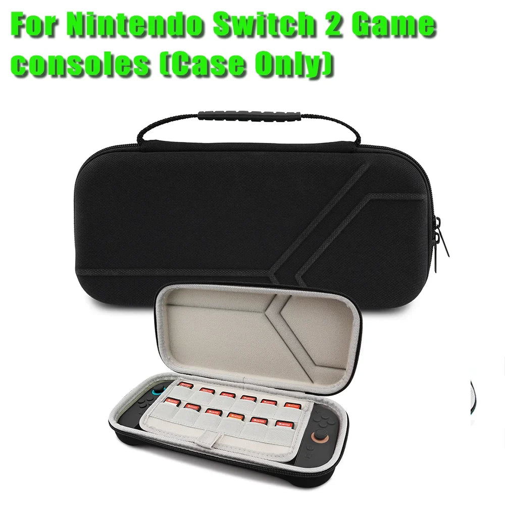 Hard Carrying Case Storage Bags For Switch 2 Game consoles Accessories Travel Shell Outdoor Shockproof drop-proof Case For NS 2