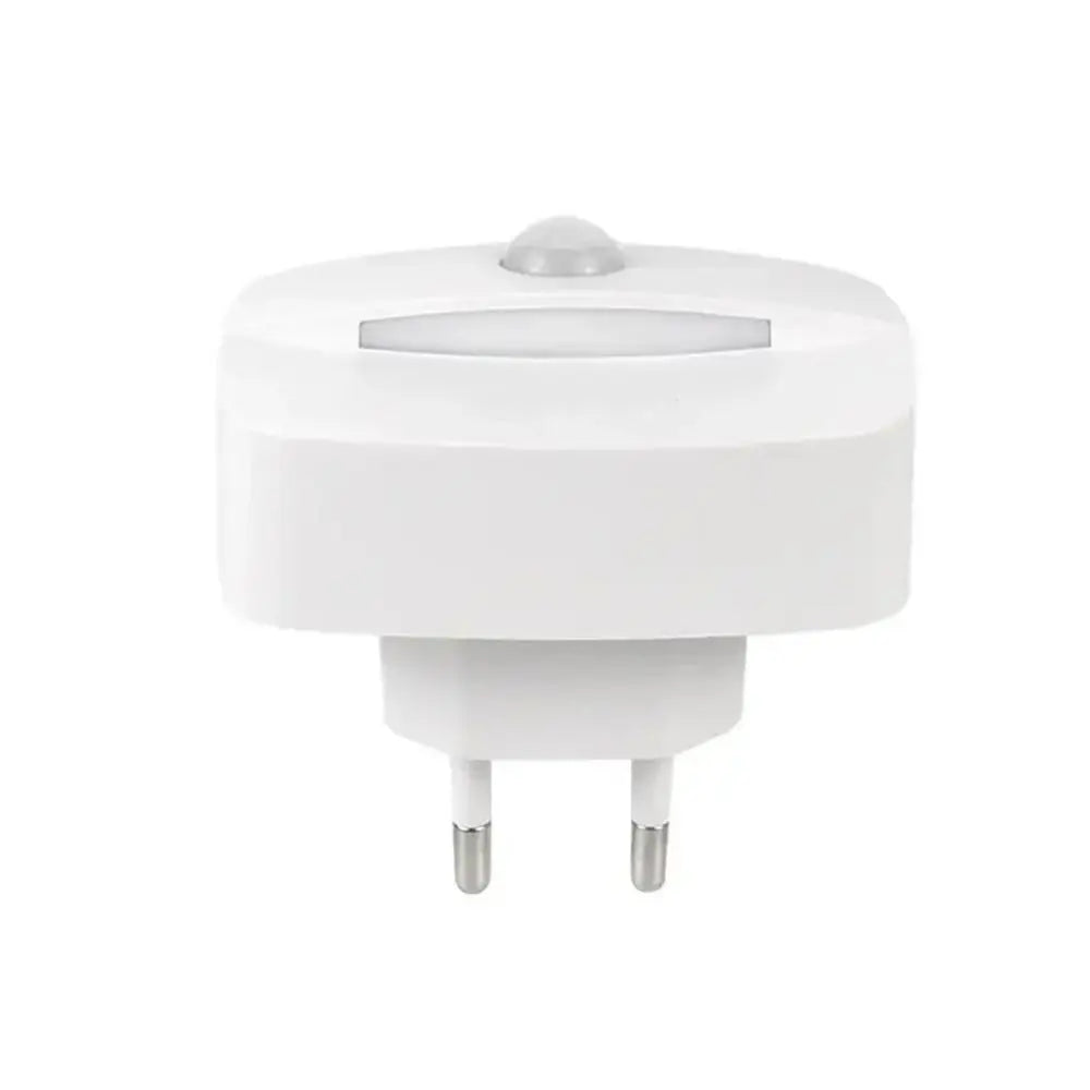 Motion Sensor Induction Light EU US Plug Wireless Mini LED Night Light Battery Operated Energy Saving Bedside Night Lamp Stairs