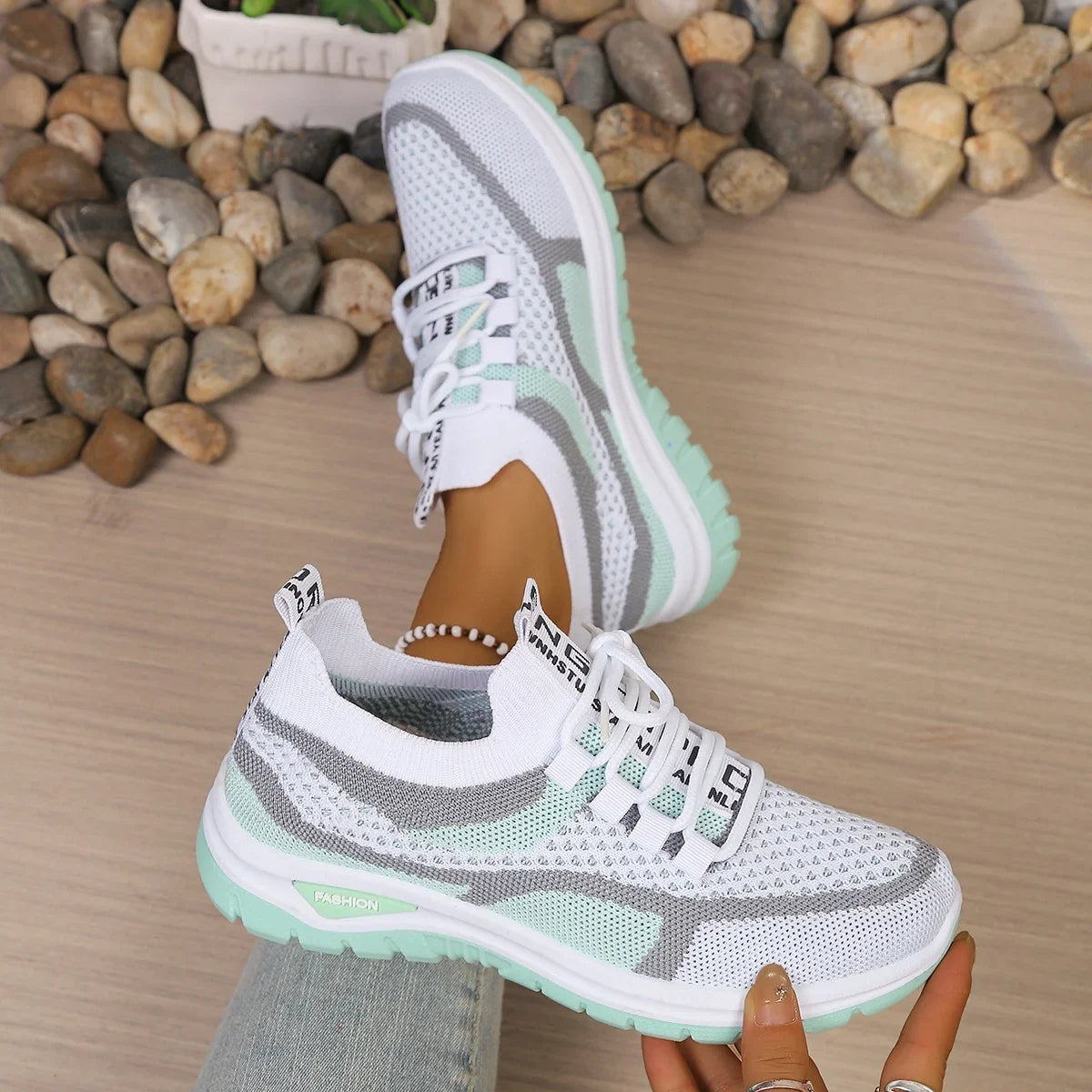 Women's Shoes Double-Color Work Shoes for Ladies, Single Shoes Casual Sneaker Shoes Woman 2026 Free Shipping Shoes