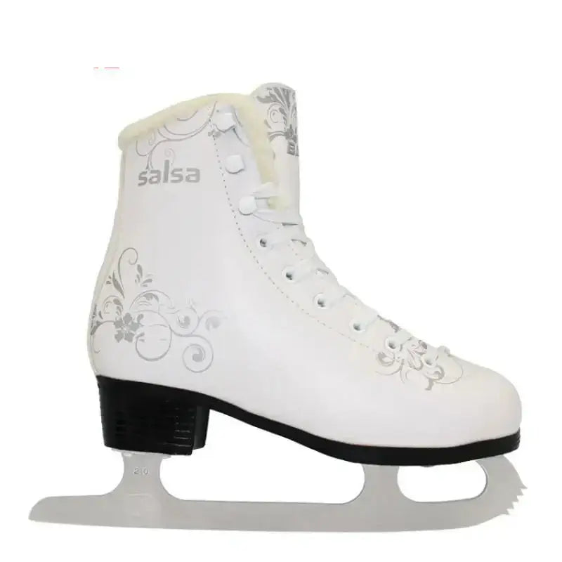 Winter Adult Leather Professional Thermal Ice Skates