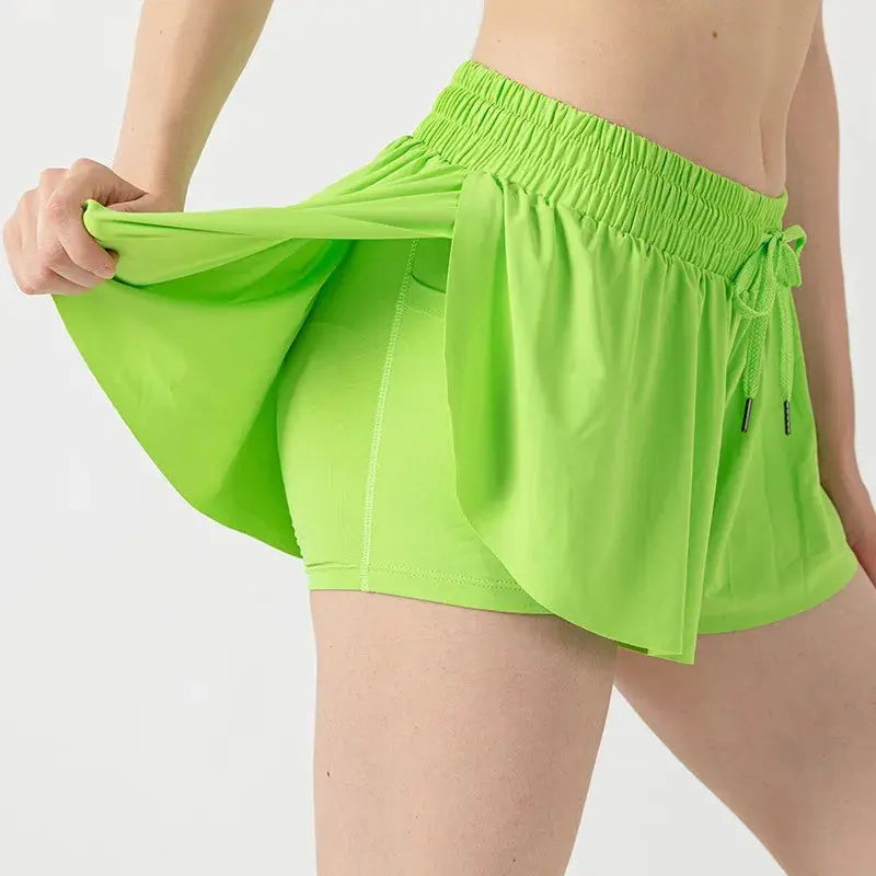Cute & Comfortable Girls' Athletic Shorts with Skirt