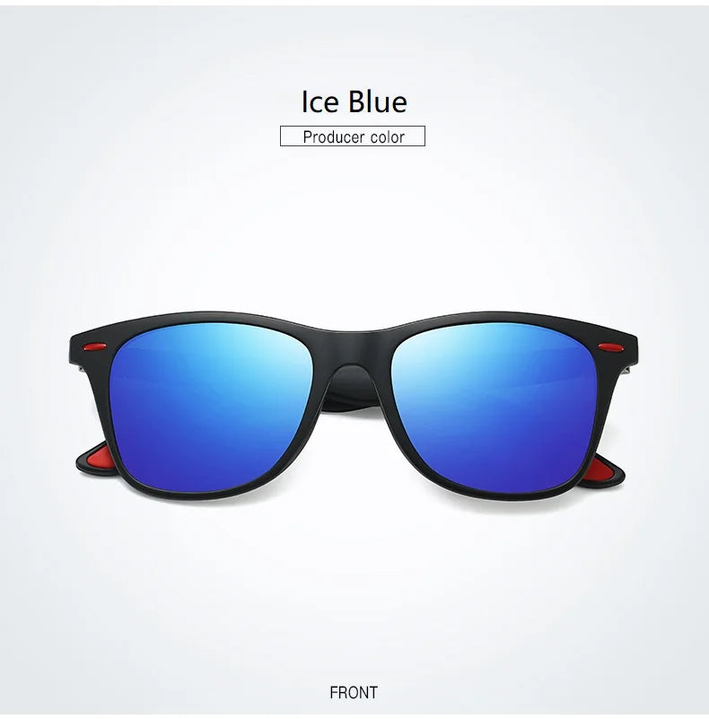 1-2-3PCS Fashion Vintage Square Unisex Driving Fishing Sunglasses Men Women Luxury Brand Designer Sun Glasses Anti-Glare Eyewear