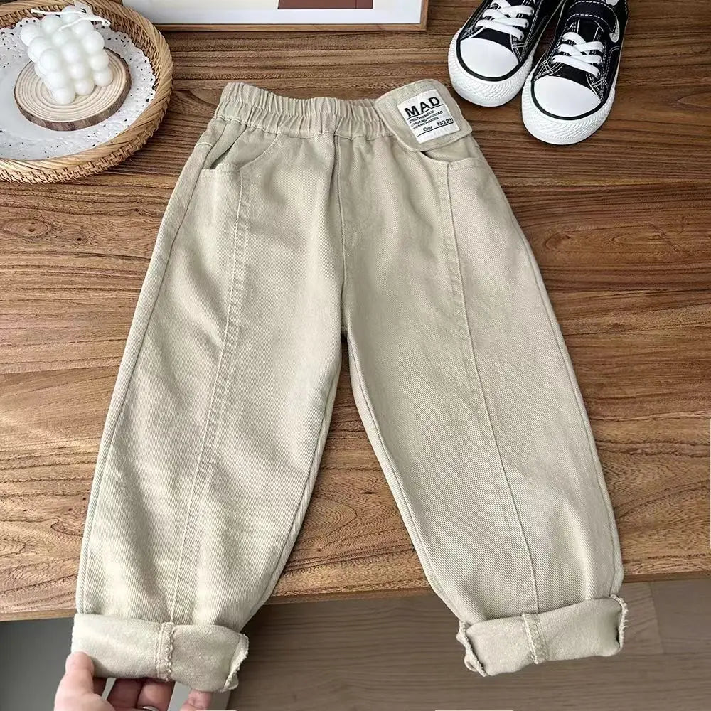 Comfortable Kids' Pants for Spring & Autumn
