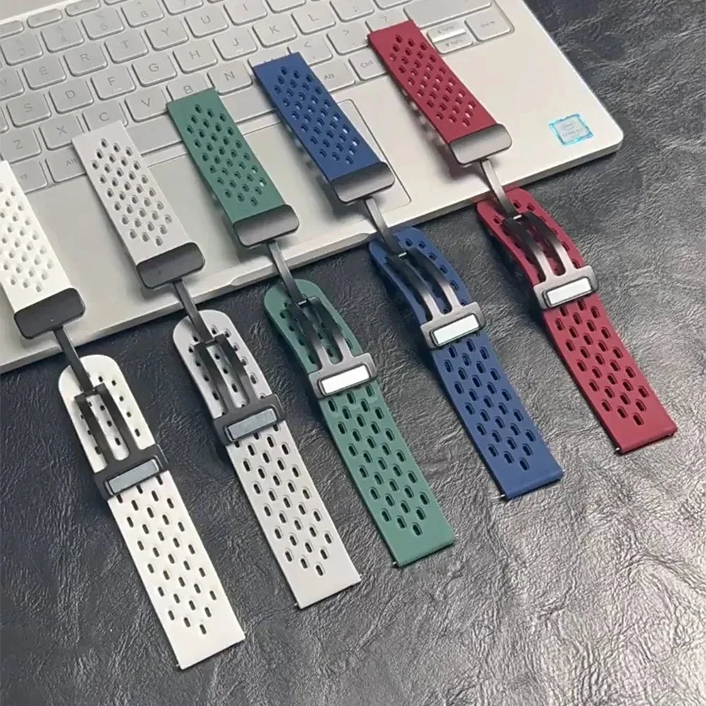 COROS PACE & APEX Perforated Silicone Band with Magnetic Clasp