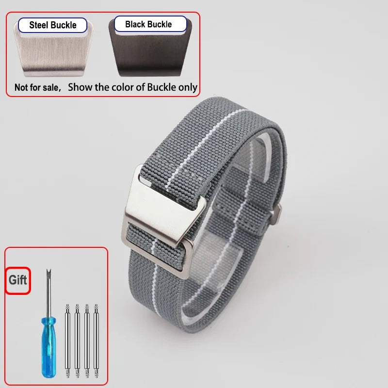 COROS Elastic Nylon Watch Band Universal Fit Parachute Style