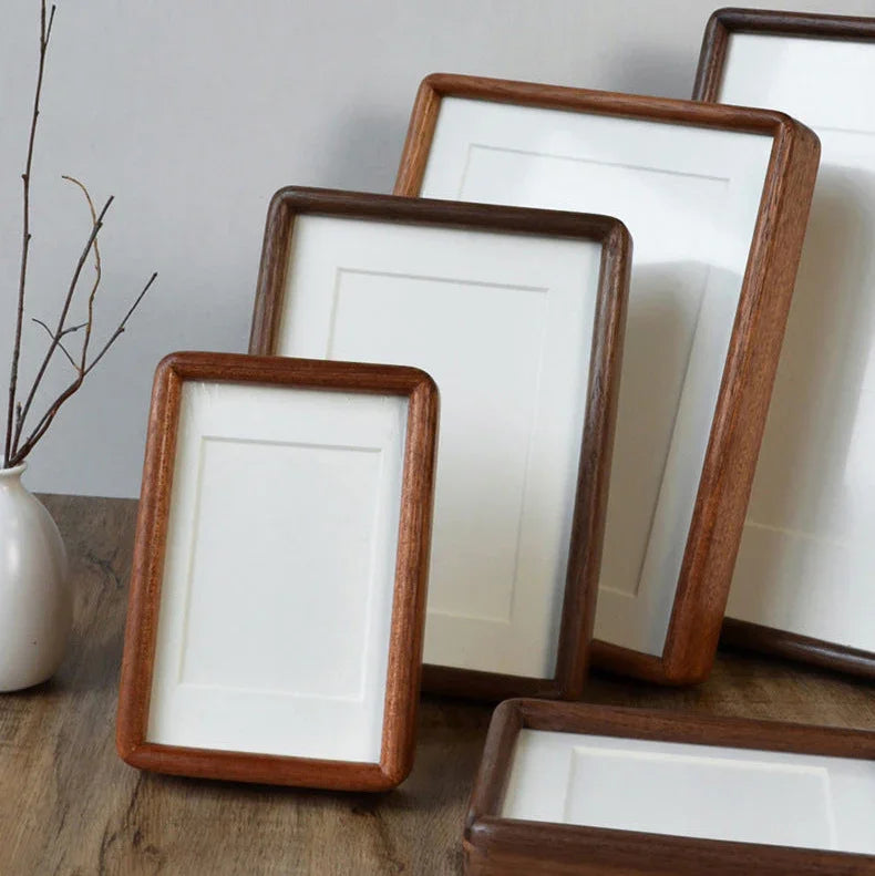 Solid Wood Photo Frame | Mortise Tenon Handcrafted Display for Photos & Home Décor