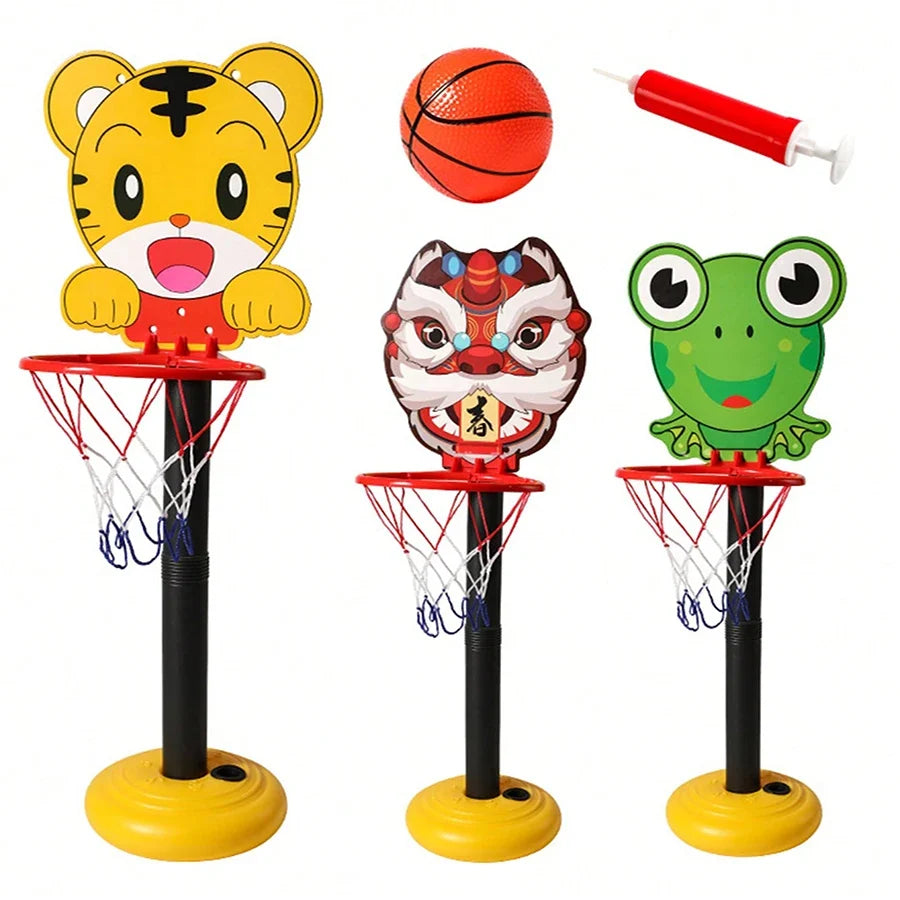 Outdoor Indoor Mini Basketball Hoop for Toddler Adjustable Basketball Goal with One Ball for Kid Birthday Gift for Age 1 and Up